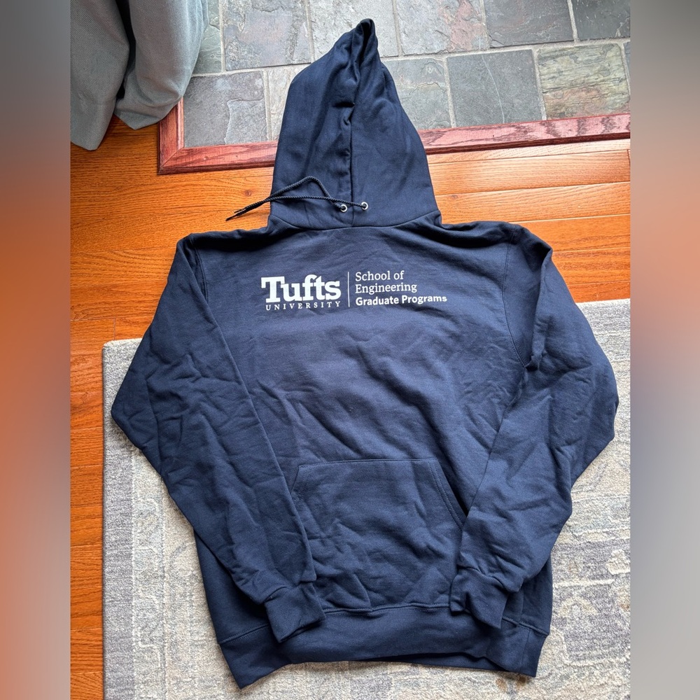 Men’s Tufts University Navy Blue Hoodie